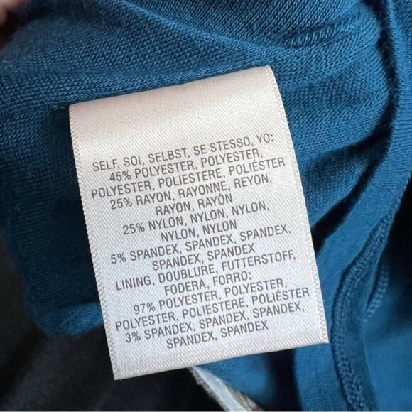 Anthropologie Maeve Neoprene Embroidered Dress Size 8 - Picture 9 of 9